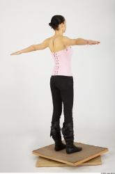 Whole Body Woman Animation references T poses Casual Slim Studio photo references